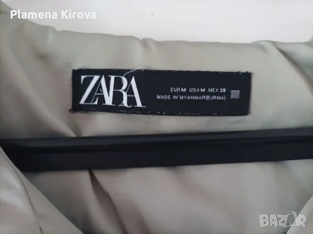 ZARA oversized яке с качулка, снимка 4 - Якета - 51992555