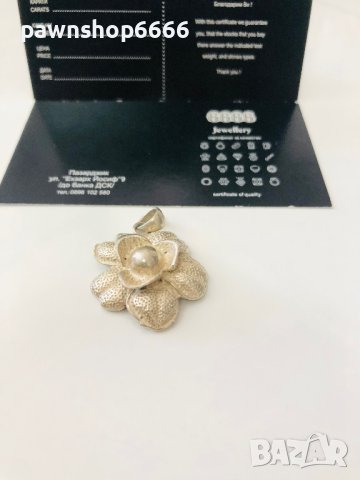 Сребърна висулка 925, снимка 5 - Колиета, медальони, синджири - 41391883