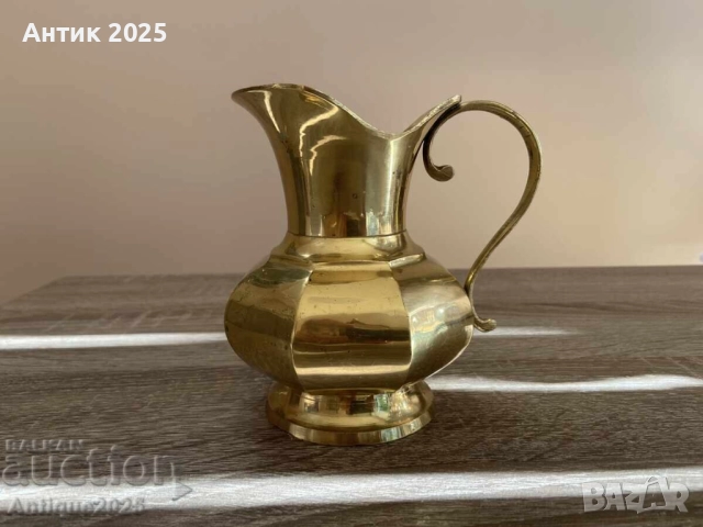 Винтидж месингов съд, снимка 2 - Антикварни и старинни предмети - 51455234