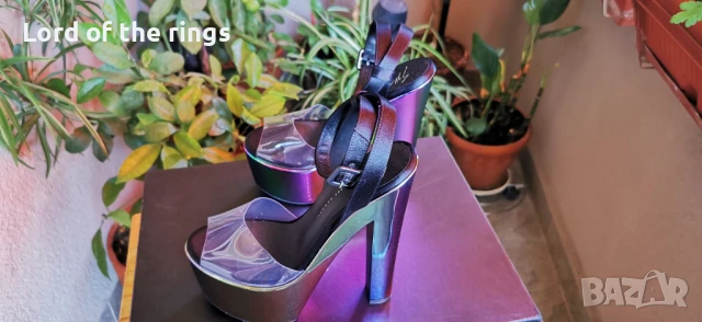 Оригинални маркови дамски обувки GIUSEPPE ZANOTTI - 37 номер, снимка 2 - Дамски елегантни обувки - 51235451