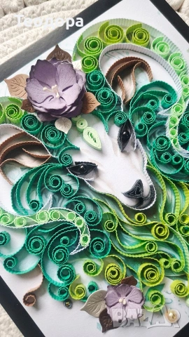 Квилинг пано за зодия Овен, снимка 3 - Пана - 53579202