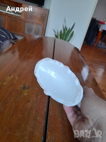 Стар порцеланов Свещник, снимка 7 - Антикварни и старинни предмети - 39375859