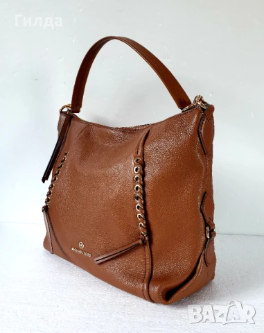 Michael Kors SIA чанта естествена кожа налична, снимка 3 - Чанти - 51359537