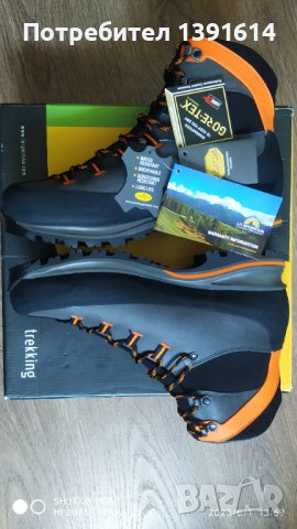 La Sportiva Trango TRK Leather Carbon/ Pumpkin , снимка 7 - Спортни обувки - 40896211