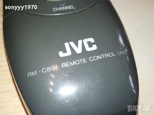 JVC RM-C891 TV/VCR REMOTE-ВНОС SWISS 0303241252, снимка 13 - Дистанционни - 44583647