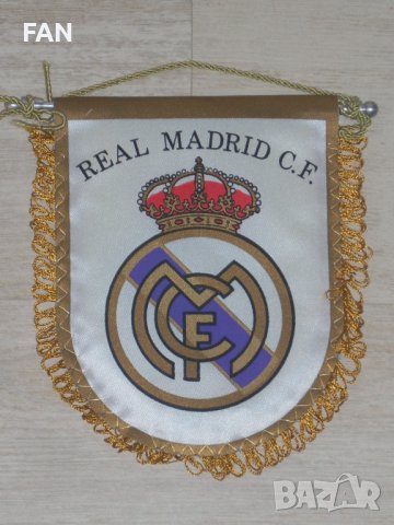 Сувенири на Реал Мадрид - картичка, флагчета, значка и метален ключодържател, снимка 6 - Фен артикули - 41122619