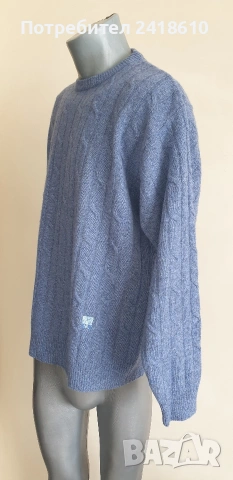 Yves Saint Laurent Wool / Knit Mens Size 52 - L  НОВО! ОРИГИНАЛ! Mъжки Вълнен Пуловер, снимка 5 - Пуловери - 53610644