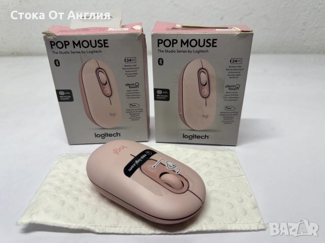 Мишка Logitech POP Mouse, Bluetooth/910-007413