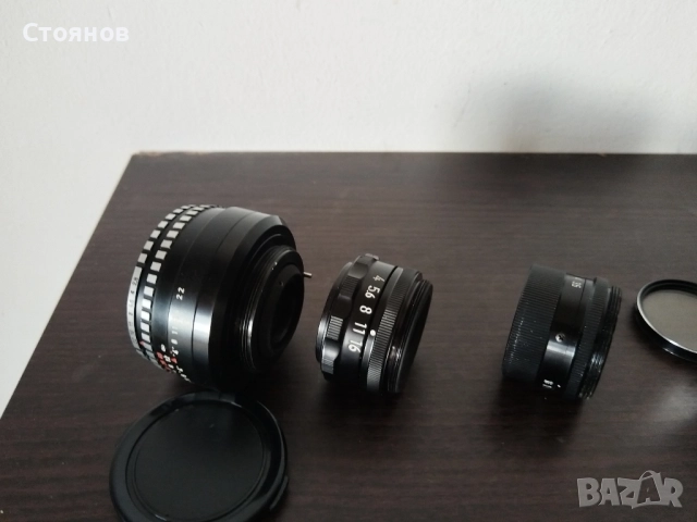 Обективи Carl Zeiss,Voigtländer,DOMIPLAN,Nikon,Soligor,BEROLINA,AMPIS,INDUSTAR , снимка 10 - Обективи и филтри - 48050331