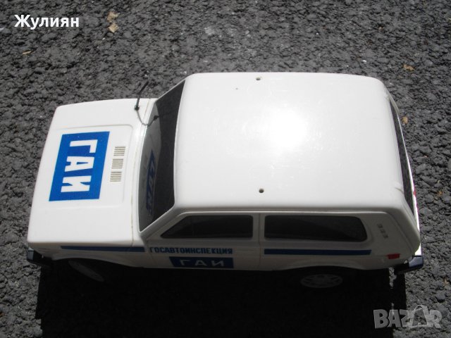 СССР ПЛАСТМАСОВА КОЛИЧКА ЛАДА НИВА ГАИ LADA NIVA, снимка 6 - Антикварни и старинни предмети - 41840740