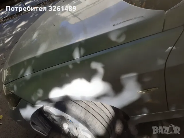 Преден ляв калник за  БМВ Е90/91, снимка 2 - Части - 47687443