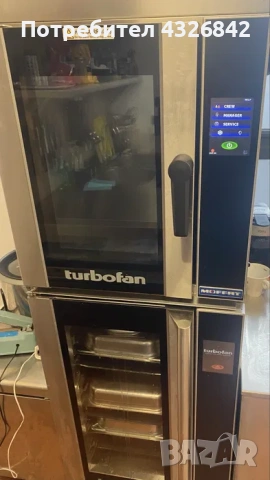 Конвектомат монофазен Turbofan