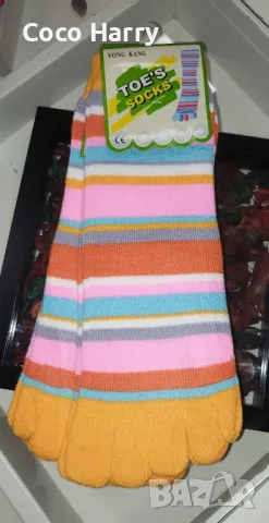 Дамски чорапи с пръсти , снимка 8 - Дамски чорапи - 49322365