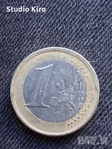  Много рядка монета с колекционерска стойност. 1 евро Испания от 2001г Изпращам по Еконт с преглед, снимка 2 - Колекции - 53776796