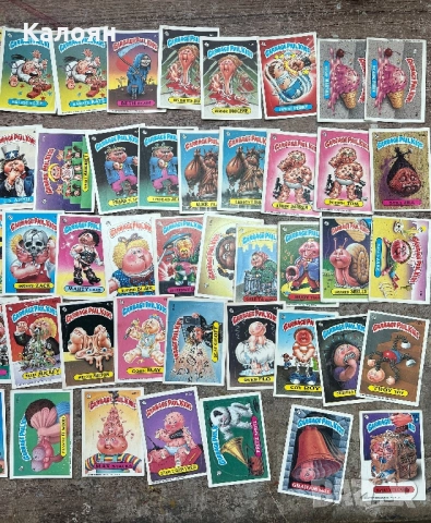 Колекция от 77 картички -стикери от дъвки от 1986 г. Made in U.S.A., снимка 15 - Колекции - 52621834