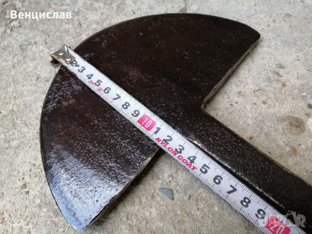 Стар Кован Палежник За Дървен Плуг, Рало / 2 кг. , снимка 7 - Антикварни и старинни предмети - 34282434