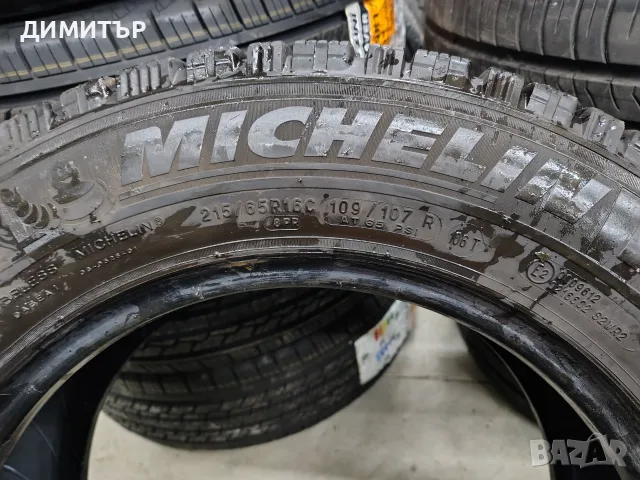 2бр.зимни гуми MICHELIN 215 65 16C DOT24 цена за брой, снимка 6 - Гуми и джанти - 55779901
