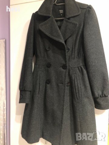 Сиво зимно палто, снимка 2 - Палта, манта - 35674867