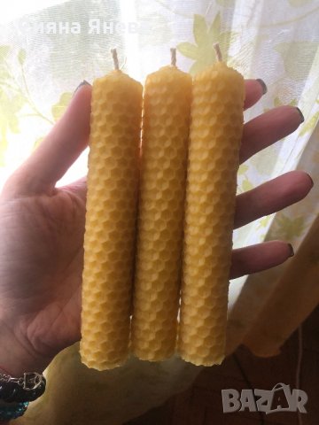 3 вида пчелни свещи, снимка 4 - Други - 34528526