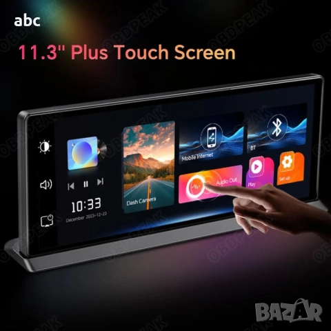 Универсална мултимедия с 4K предна + Full HD задна камера + GPS Модул, снимка 4 - Аксесоари и консумативи - 52528575