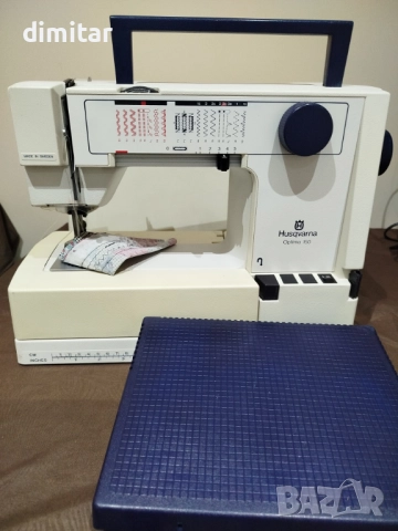 Шевна машина HUSGVARNA OPTIMA 150 SWEDEN , снимка 9 - Шевни машини - 52466766