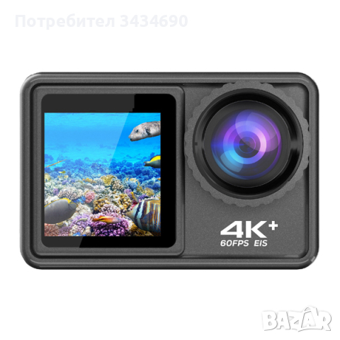 Спортна екшън камера ULTRA HD 4K – 60fps, EIS, допълнителни лещи, макро, WIFI, водоустойчива 30 метр, снимка 5 - Камери - 44512997