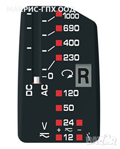 Benning(Бенинг) Двуполюсен Професионален Tестер за напрежение Duspol Analog, с бутони за тест на ДТЗ, снимка 5 - Друга електроника - 39909330