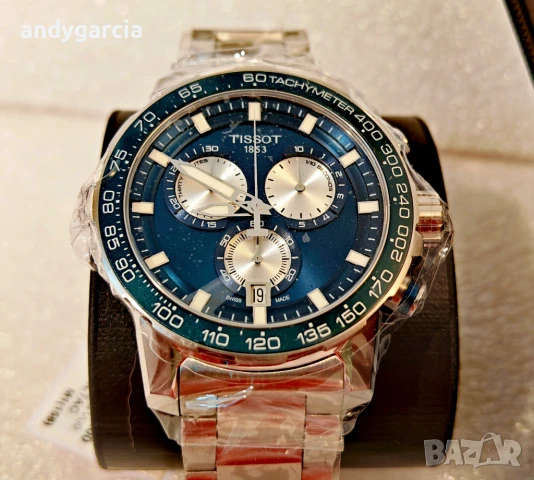 TISSOT SUPERSPORT CHRONO T125.617.11.041.00 часовник кутия 100% оригинал справка SN , снимка 12 - Мъжки - 51082858