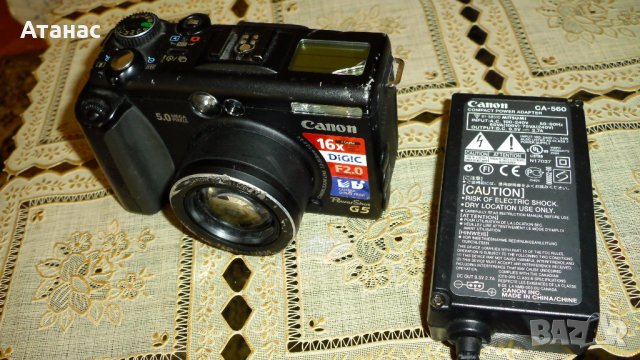 Фотоапарат Canon PowerShot G5, снимка 1 - Фотоапарати - 44191599