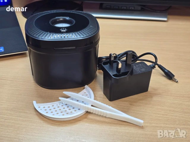 Ултразвукова почистваща машина Gopink Retainer, черна, 45KHz с UV светлина, снимка 10 - Други - 50708429