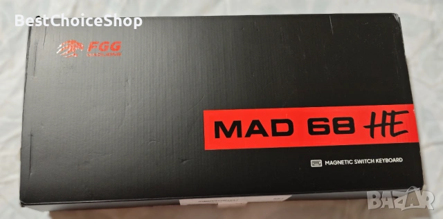 професионална геймърска механична клавиатура MAD 60 HE RGB , снимка 2 - Клавиатури и мишки - 53353347