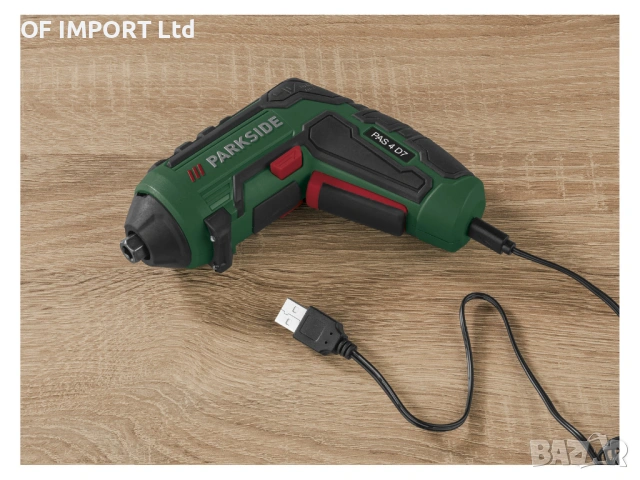 Акумулаторен Мини Винтоверт PARKSIDE PAS 4 D7 4V, снимка 6 - Винтоверти - 53188466