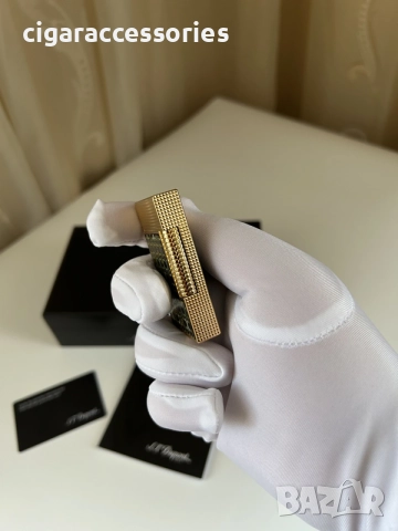 Запалка S.T. Dupont Ligne 2 Fuente – пълен комплект, като нова, снимка 5 - Запалки - 55957745