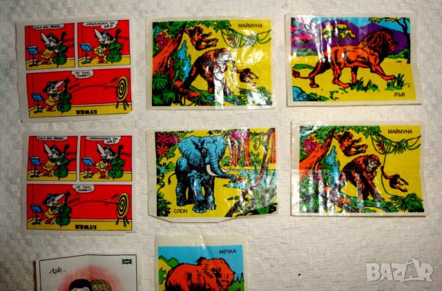 Картинки от дъвки TipiTip , Bi-Bib, Идеал, снимка 4 - Колекции - 39700049