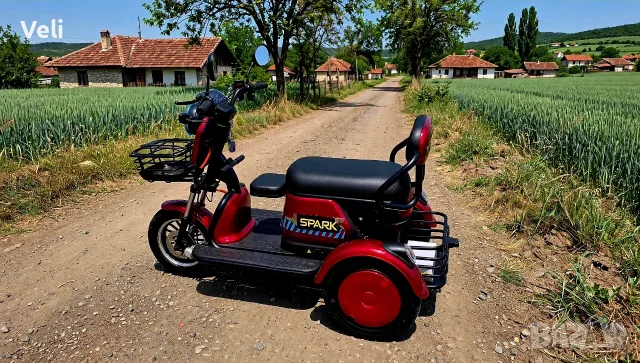 Електрическа триколка 2000W/60V/, снимка 6 - Мотоциклети и мототехника - 55746282