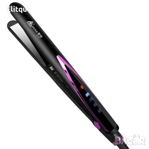 Професионална преса за изправяне на коса с турмалинови керамични плочи, снимка 6 - Преси за коса - 52581940