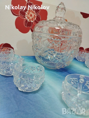 кристален сервиз за боле, снимка 2 - Сервизи - 53144630