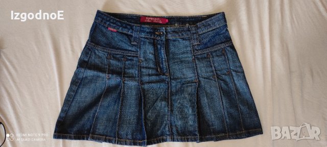 Л маркова къса дънкова пола Forecast Jeans, снимка 2 - Поли - 41340741