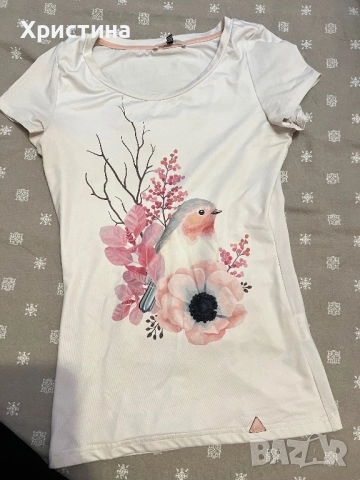 Блуза с къс ръкав ALESSA