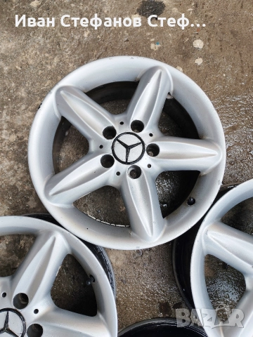 Оригинални джанти 16" от Мерцесес , снимка 4 - Гуми и джанти - 52551696