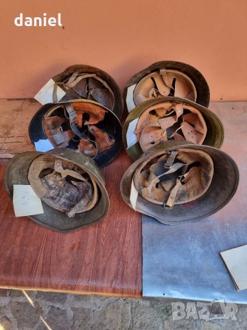 Стара военна каска, снимка 5 - Други - 34246374