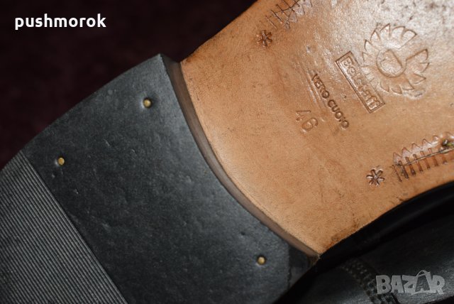 BELSTAFF Men's Leather Boots 46, снимка 8 - Мъжки боти - 34407955