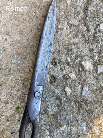 Стара ножица Bontgen & Sabin Solingen , снимка 6 - Антикварни и старинни предмети - 40567081