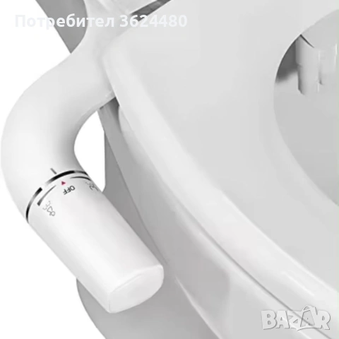  Приставка биде за тоалетна чиния с двойна дюза 4680  , снимка 3 - Други стоки за дома - 53230300