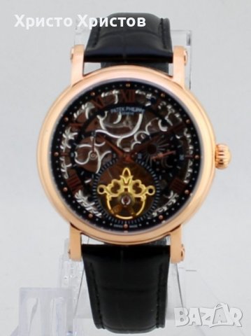 Мъжки луксозен часовник Patek Philippe Tourbillon, снимка 2 - Мъжки - 41671852