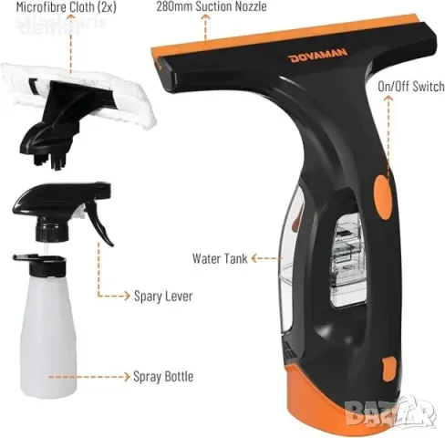 DOVAMAN WC01A уред за почистване на прозорци, снимка 2 - Други стоки за дома - 49823706