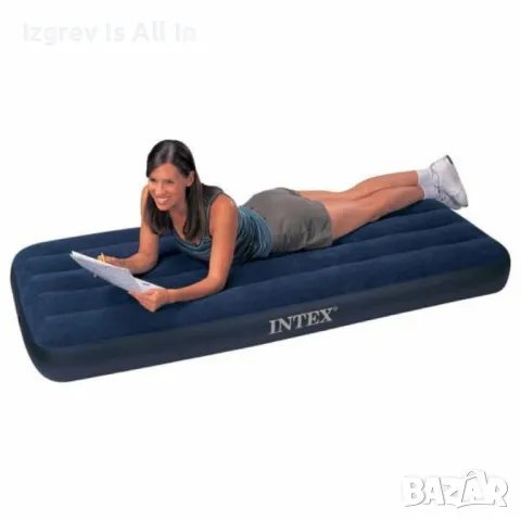 Специално проектиран за вашето удоволствие надуваем матрак Intex 64756 за релаксация, снимка 1