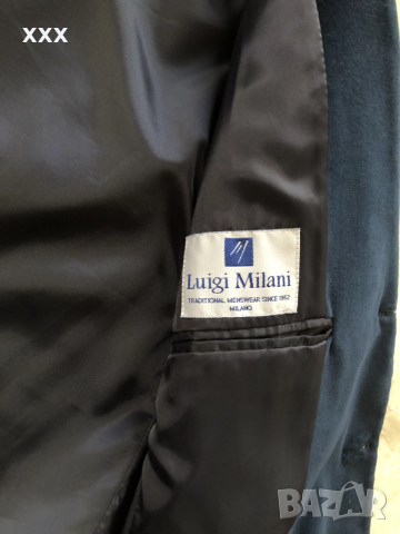 Luigi Milani кадифено сако + подарък риза, снимка 8 - Сака - 52516202