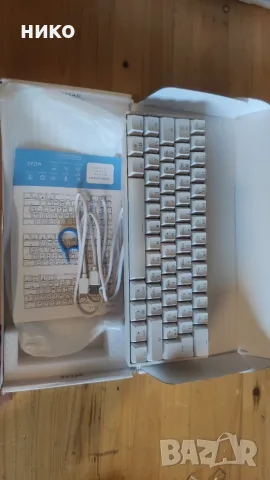 Механична геймърска клавиатура MIZAR MZ 60 LUNA сgateron optical brown суичове, снимка 15 - Клавиатури и мишки - 56018122