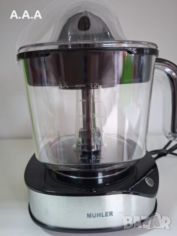 Цитрус преса Muhler 40w, снимка 2 - Сокоизстисквачки и цитрус преси - 52942900